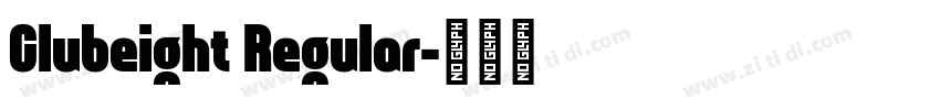 Clubeight Regular字体转换